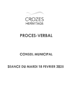 PROCES VERBAL 18 FEVRIER 2025
