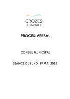 PROCES VERBAL 19 MAI 2025