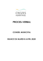 PROCES VERBAL 8 AVRIL 2025